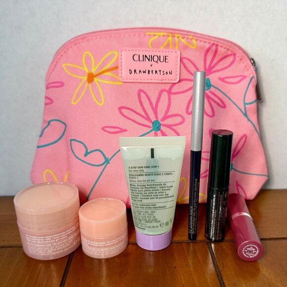 NEW 7-Pc Clinique Makeup, Liquid Facial Soap, Clinical Repair & Wrinkle Serum - Picture 3 of 6